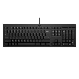 HP 125 Wired Keyboard Black QWERTY Wired Standard TPA-P001K English School NEW